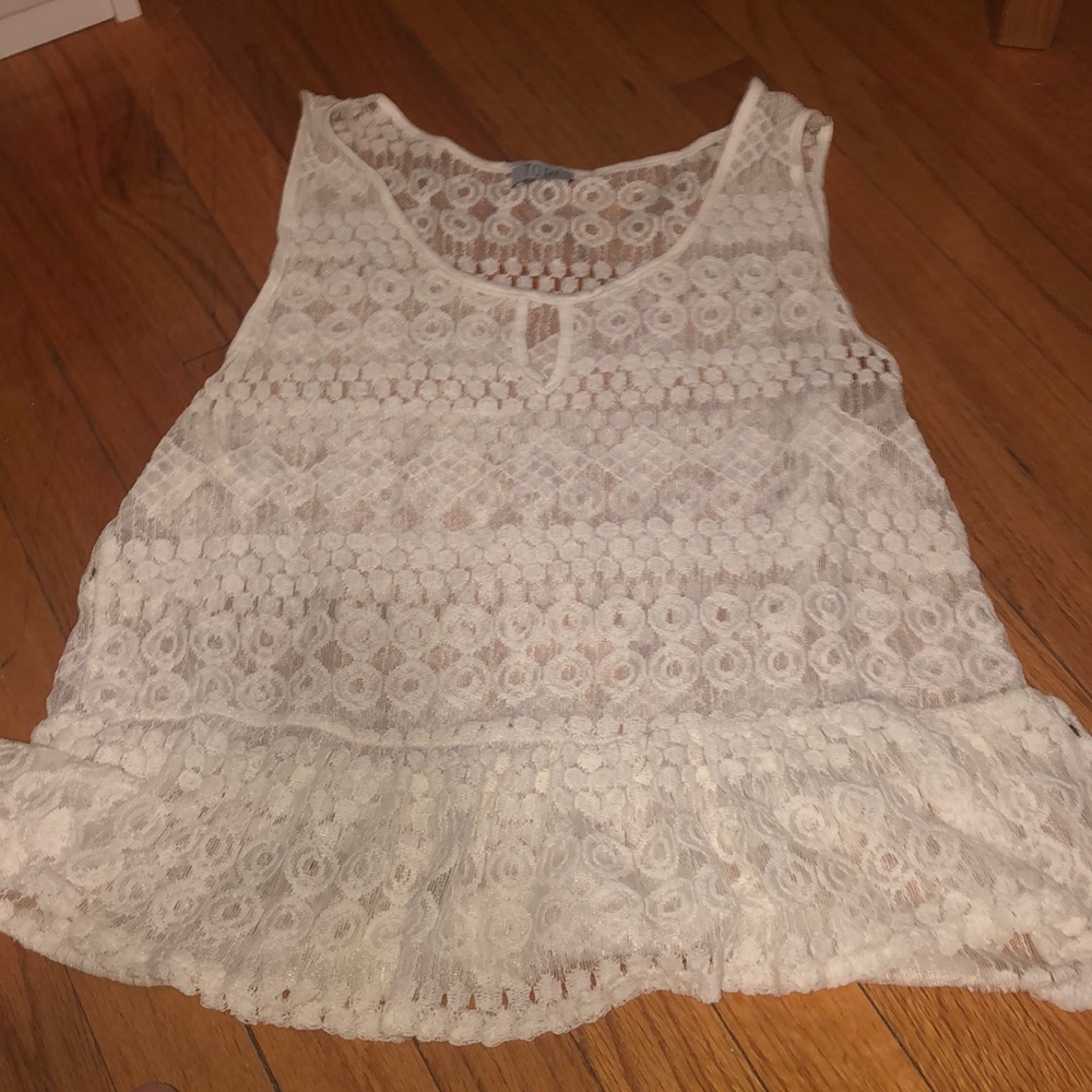 white TOBI tank top
